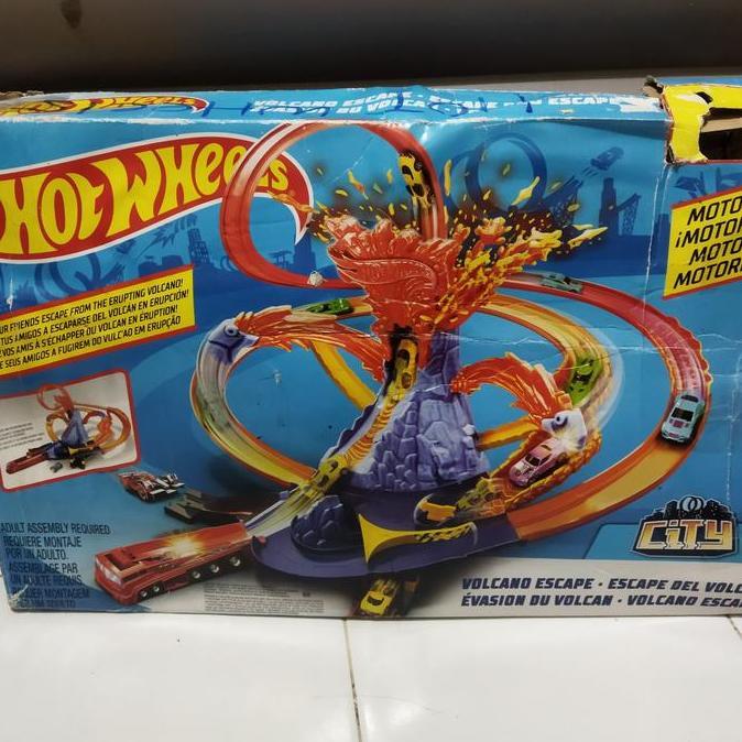 Track Hotwheels Volcano Escape bekas