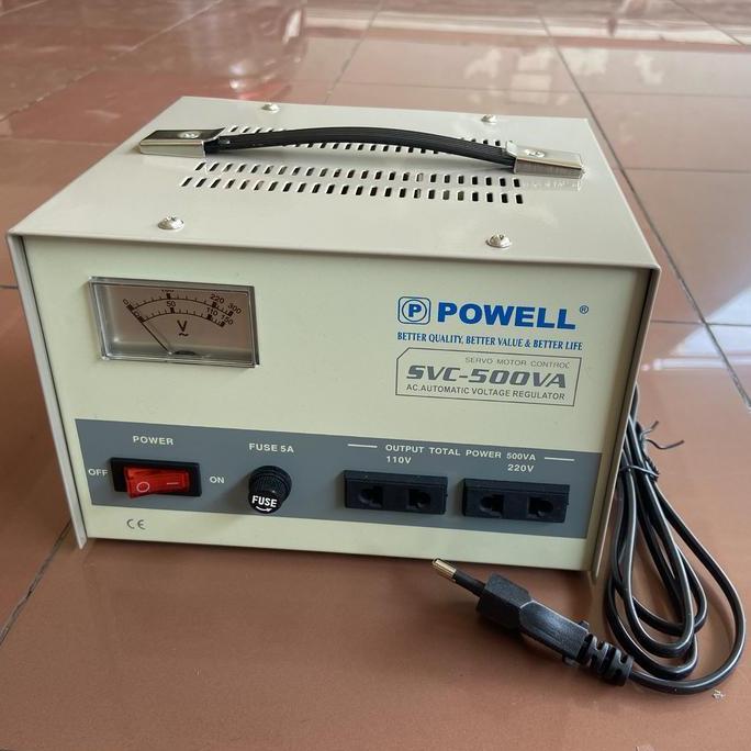 TERMURAH - POWELL STABILIZER SVC-500 VA