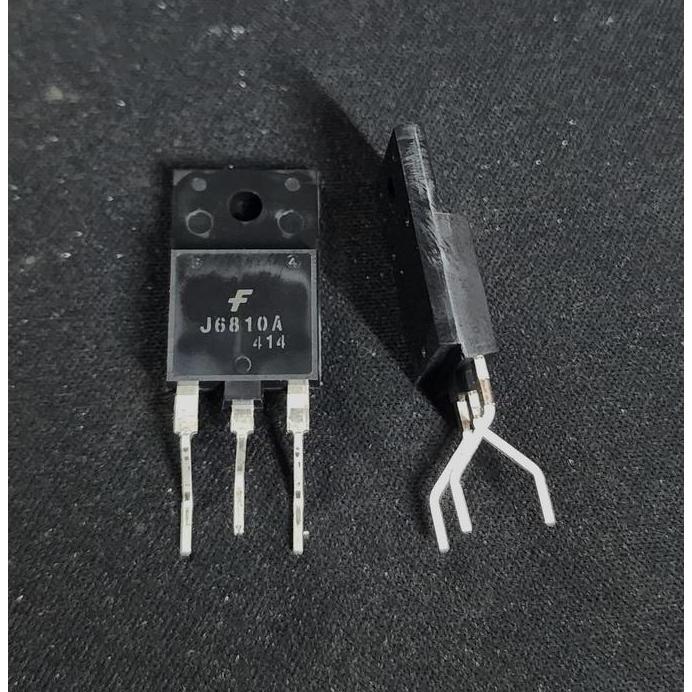 BEJ27 TRANSISTOR J6810A TEKUK - SILICON NPN HIGH VOLTAGE 1550V 60W 10A - NPN HORIZONTAL DEFLECTION O