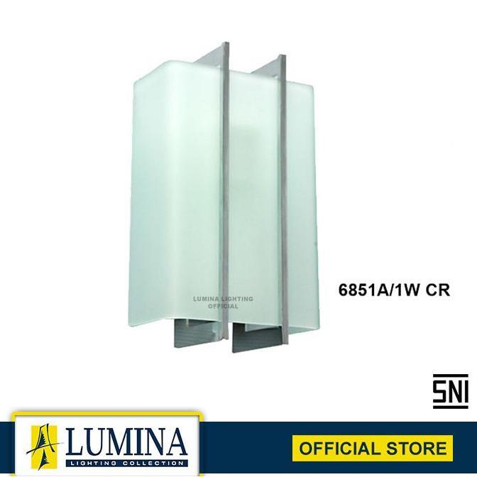 Grosir Lumina Lampu Dinding Lumina - Model 6851A/1W Cr