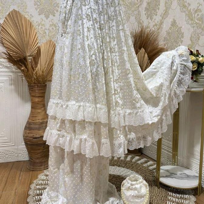 Mukena Mytesa Luxury Ameerah series - Mukena Terbaru Premium - Mukena Viral - mukena Sutra Premium -