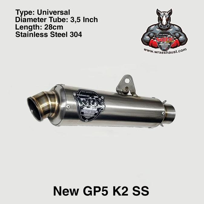 Knalpot WRX Silincer NEW GP5 K2 SS