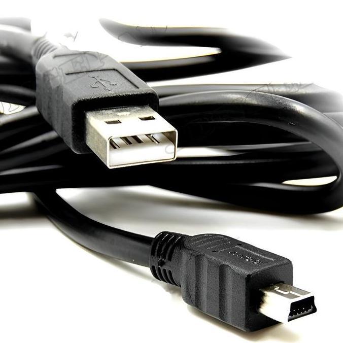 Kabel USB Charger Stick Stik PS3 PC 1.8M 5Pin Ori Pabrik dengan Dus dan Plastik untuk Charge Stik PS