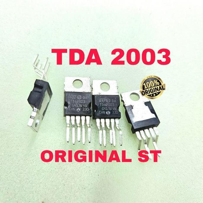 POLA IC TDA 2003 ORIGINAL ST TDA2003 BAGUS