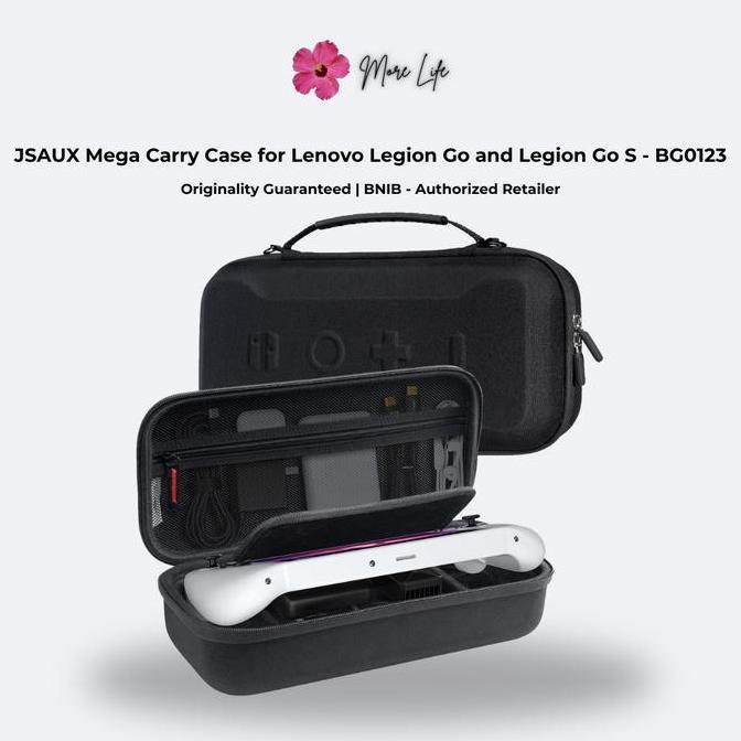 JSAUX BG0123 Mega Carry Storage Case for Lenovo Legion Go, Tas Lenovo Legion Go, Hand carry Lenovo L