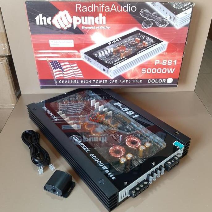 power monoblock the punch p. 881 audio mobil