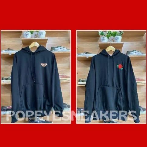 PREMIUM / HOODIE HM BUTTERFLY // HOODIE HM ROSE BLACK