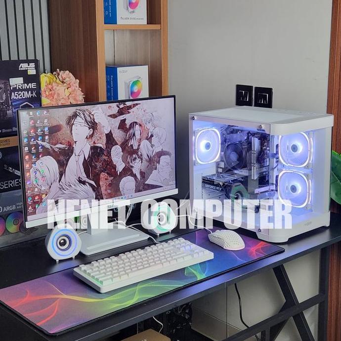 PROMO PC Gaming Full Set Intel Core i7 4770 | RTX 3050 6GB | 16GB | SSD