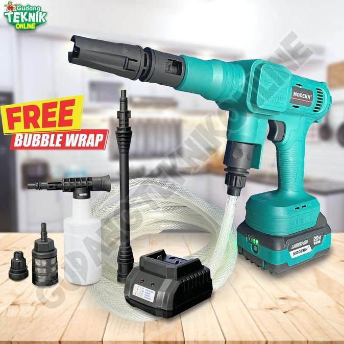 USANVI Jet Cleaner CORDLESS MODERN M70 / Mesin Cuci Motor Mobil BATERAI M-70 M70 MODERN