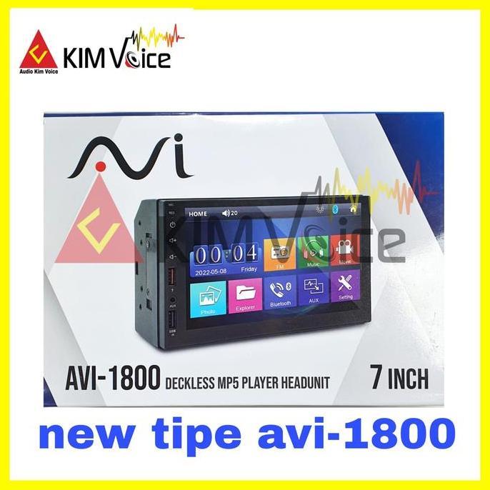 Head Unit Double Din Dekles Mp5 Avi-1600Dsb Mkii Hemat