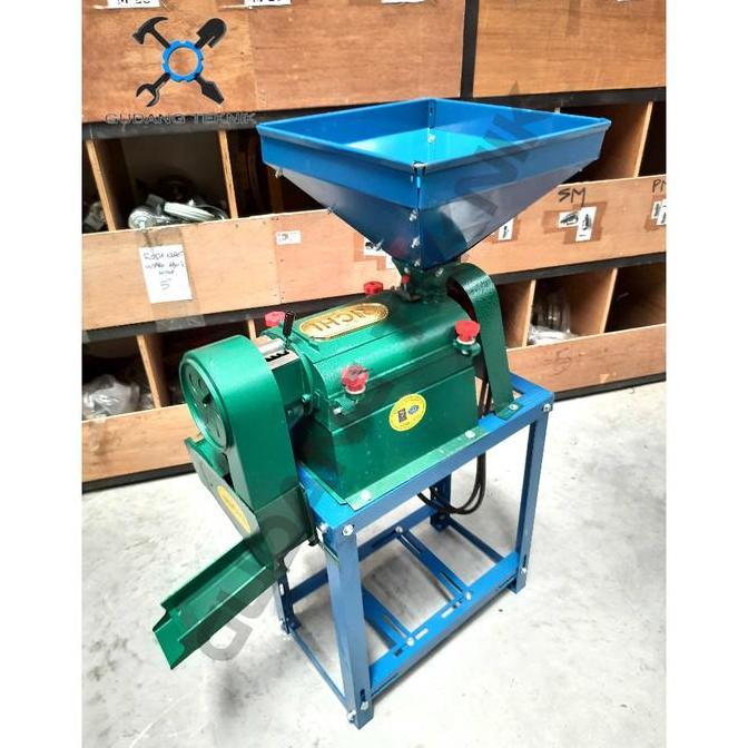NABEEM Mesin Penggiling Padi RICHI KD350 / Rice Polisher Beras Kebi Mini KD 350 - Mesin Giling Poles