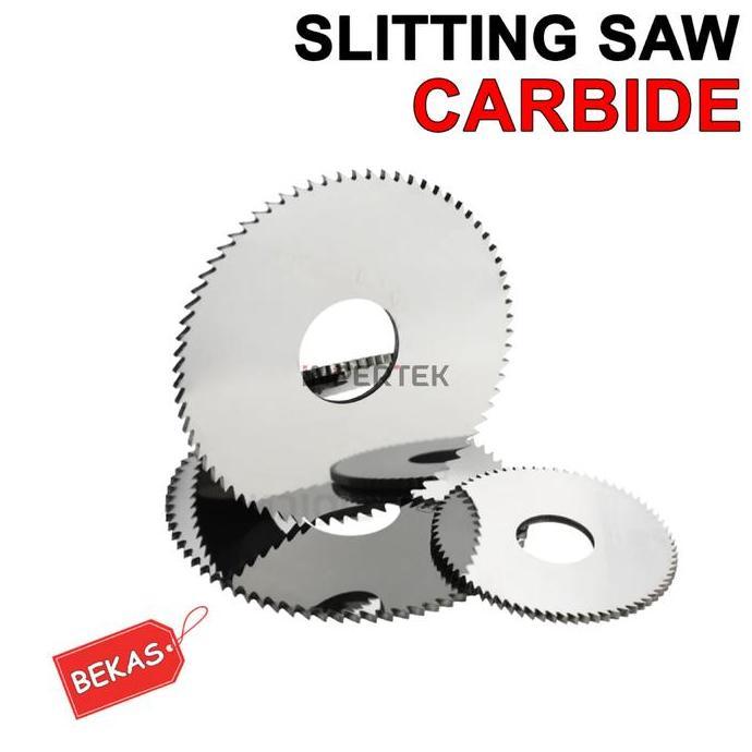 SHAANCIU Slitting Saw 100X7X25.4 Sliting Carbide Bekas 100 X 7 mm Mata Circular Blade 100mm Cutter M