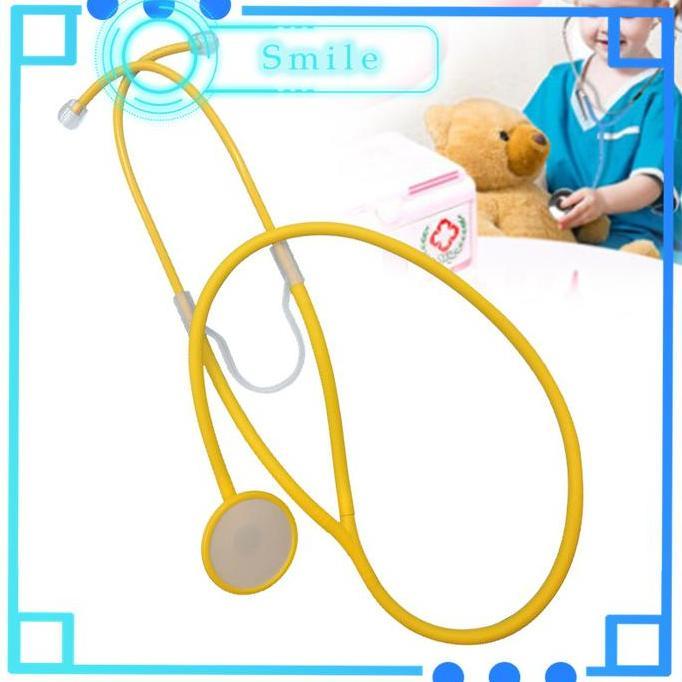 TAKLISHUU Mainan Stetoskop Anak Stetoskop DIY Stetoskop Dokter Mainan