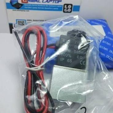 Pneumatic Valve 12V Dc Selenoid Alumunium Udara Minyak
