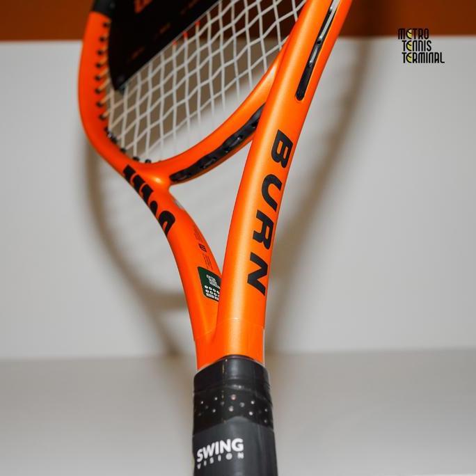 Promo Wilson Burn V6 Tennis Racket 100S / 100LS / 100ULS Tennis Racket ( Raket Tenis Wilson Burn ) D