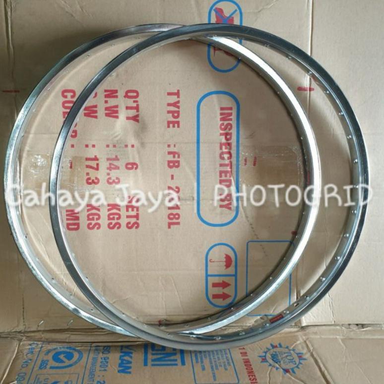 CALVESTRACOLLECT VELG RIMS 24 MURNI SEPEDA MINI MTB. 36 HOLE. BESI CHROME. ARAYA VIRAL