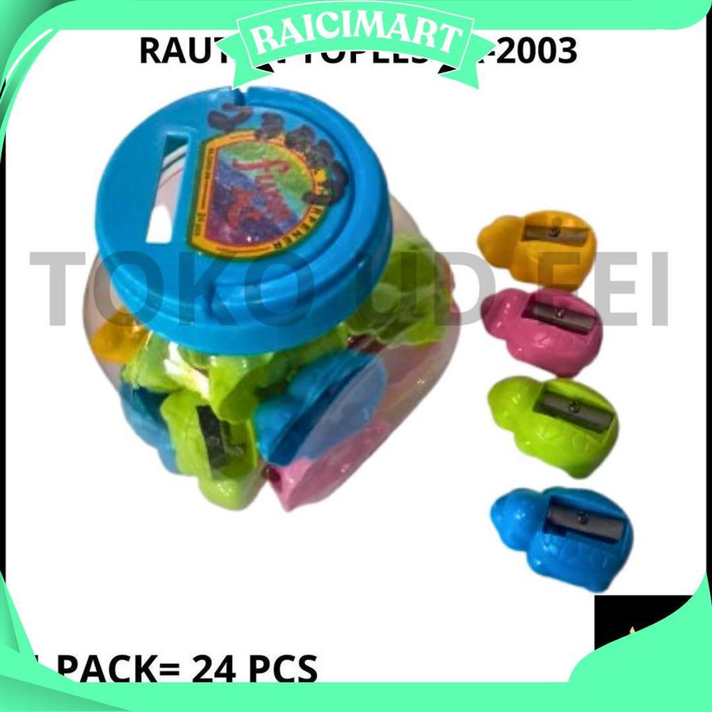 (1 PACK=24 PCS) RAUTAN TOPLES/ RAUTAN PENSIL/ OROTAN BENTUK TOPLES/RAUTAN KARAKTER UDF