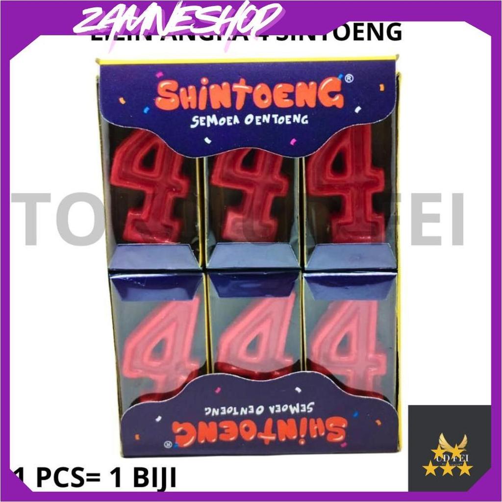 (1 PCS=1 BIJI) Lilin ANGKA/ Lilin Ulang tahun/ Lilin birthday/Lilin Ulangtahun Angka/ Lilin Angka Si