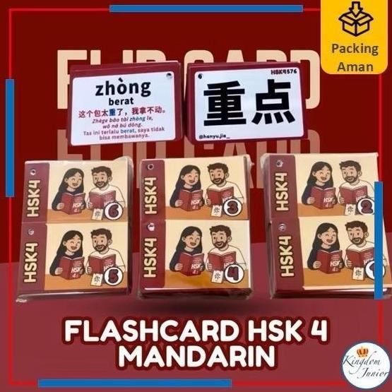 Flash Card Mandarin HSK 1-4 | Flip Card Mandarin HSK 1-4