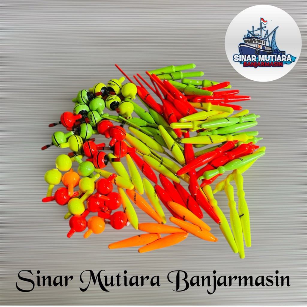 Pelampung Gabus Panjang / Bulat ( Isi 10Pcs )
