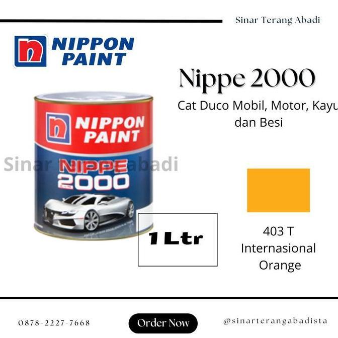 Cat duco nippe 2000 1 ltr 403 T international orange