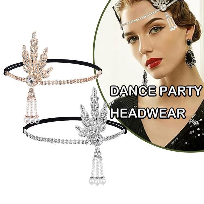 [SAHABAT-MANCING]Mahkota Rantai Kepala Rambut bohemian Headpiece Kalung Dahi aksesoris Kepala rantai