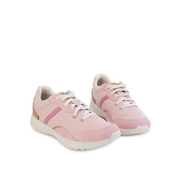PREMIUM / Hush Puppies Sneakers Wanita The Good Tie Dusty Pink Textile