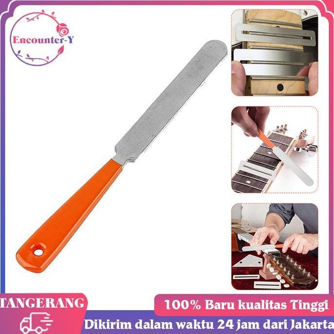 YUTUSAKA Stainless Fret File Gitar Crowning Luthier Tool Fret Gitar