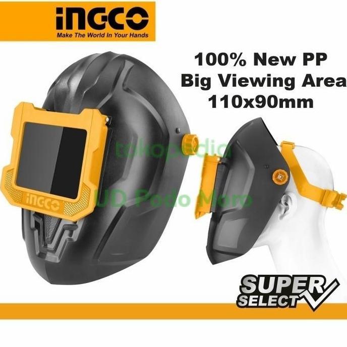 Ingco Topeng Kedok Las WM128 Helm Topeng Las Welding Mask