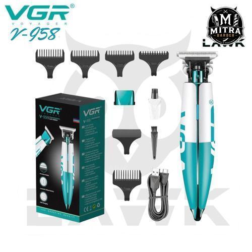 VGR V-958 Hair Trimmer Mesin Cukur Rambut Professional Barbershop VGR V958