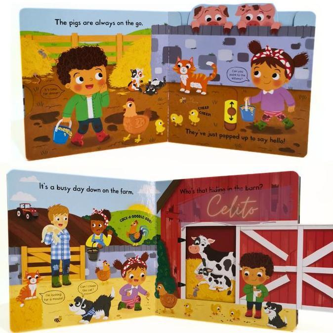Campbell Book Busy Farm / Buku Campbell VS