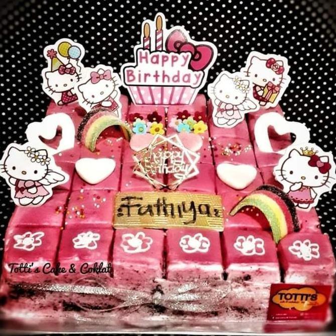 Best Seller BLACKFOREST KARAKTER/KUE ULANG TAHUN/CAKE POTONG KARAKTER BIRTHDAY CAK Berkualitas 100% 