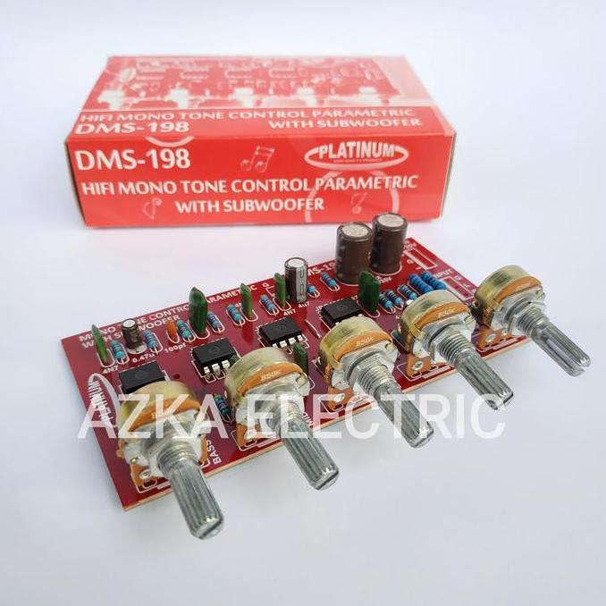 KIT PARAMETRIK SUBWOOFER MONO TONE CONTROL DMS 198 TERBAIK