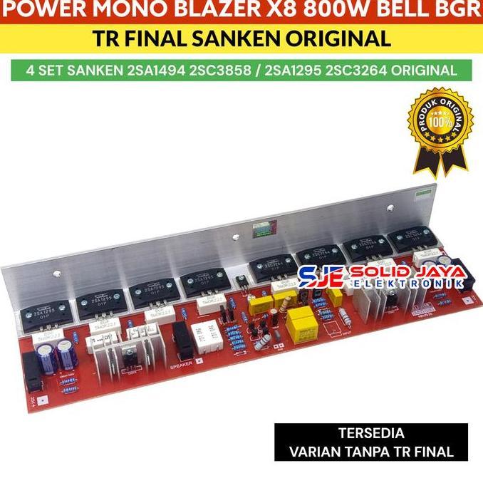 POWER BLAZER 800WATT X8 MONO PLUS TR FINAL RESTOCK