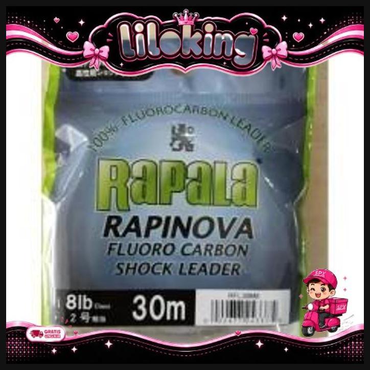 Shock Leader Rapala Rapinova 100% Fluorocarbon Big Sale