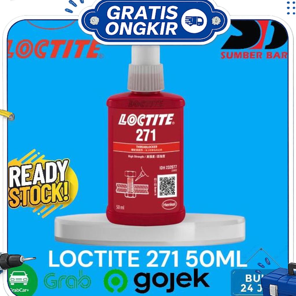 Lem Baut Loctite 271 Threadlocker Lem Baut 50Ml - Lem Baut Loctite 271 50Ml 271 50 Ml