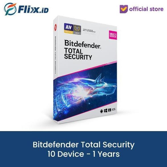 Bestseller- BITDEFENDER Total Security Android Pc