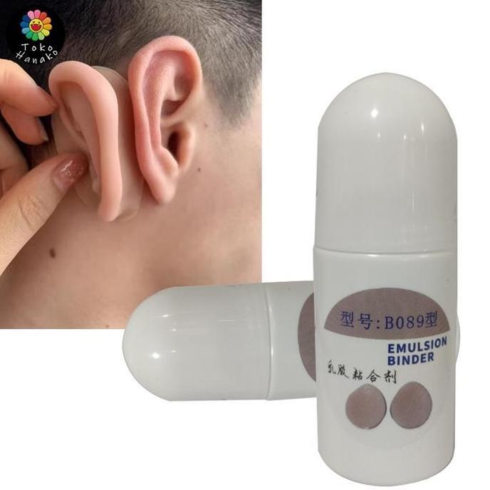 MATSURIKO 50ML Lem Payudara Palsu Desain Bola Rol 60ml Telinga Palsu Lem Payudara  Untuk Kulit
