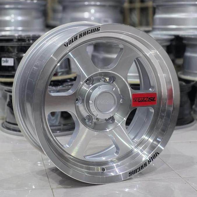 // VELG MOBIL RING 17 TE37 XT PCD 6X139,7 VELG R17 LEBAR 8 PAJERO FORTUNER MUX FORD EVEREST HILUX FO