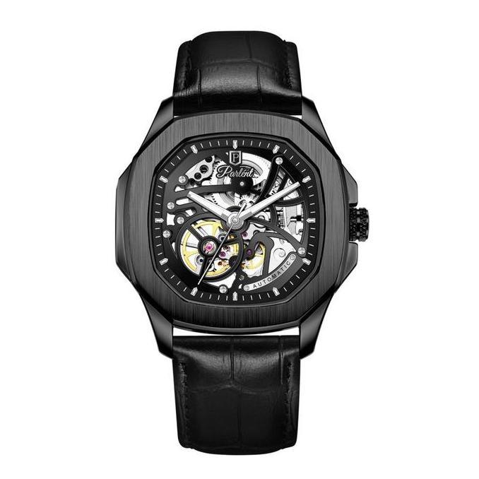 Parlent Gallant Prime - Jam Tangan Pria 42mm, Automatic Movement, Waterproof 5ATM (50M), Stainless S