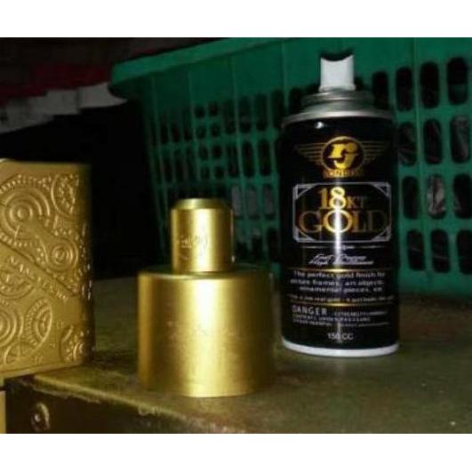 Jos- Spray Paint/Aerosol Paint/Cat Semprot Rj London Gold 300Cc