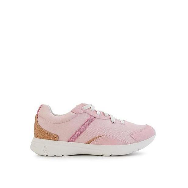 PREMIUM / Hush Puppies Sneakers Wanita The Good Tie Dusty Pink Textile