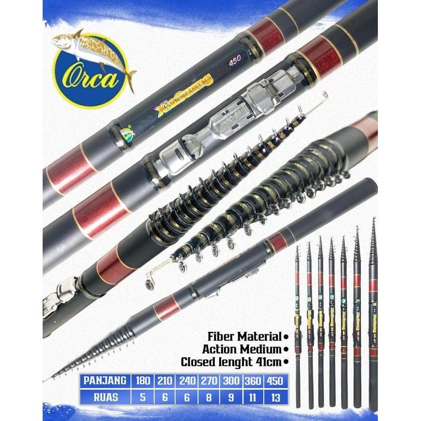 JORAN PANCING TEGEK ORCA XIAGUANG CUSTOM KOLONG RESIN