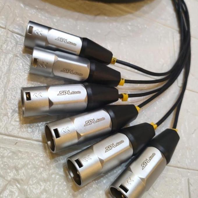 Kabel Snake Isi 6/Kabel Snake 6Ch Xlr Male-Female Lengkap 10M