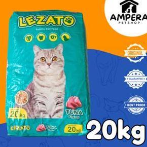 makanan kucing lezato 20kg