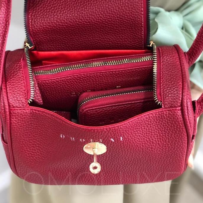 DV381 - Tas Wanita Korean Lindy Aveline Shoulder Bag Selempang Kulit Wanita LIVE Stylish