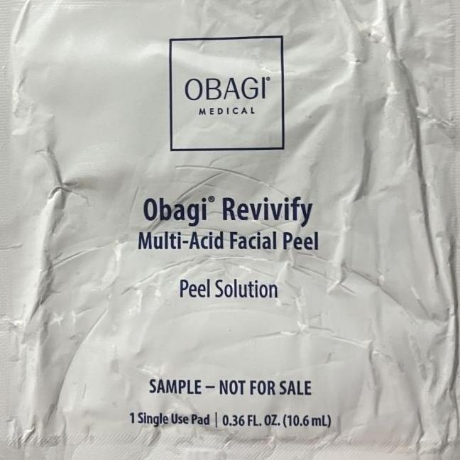 Obagi Revivy multi acid peel pad Chemical ori