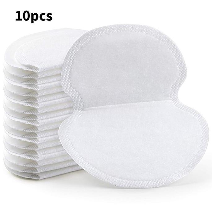 MUVAC 10 Pcs/Bag Penyerap Keringat Ketiak Pad Ketiak Keringat Ketiak Penyerap Ketek Pad Pad Ketiak B