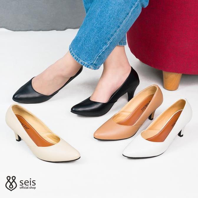 Seis Vinka Sepatu High Heels Wanita 7 cm Shoes Pesta