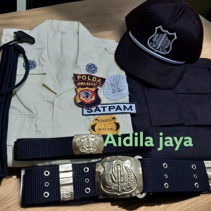 seragam pdl satpam / security lengkap